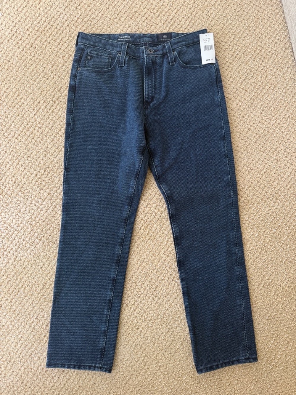 Adriano Goldschmied The Isabella Dark Blue Straight-Leg Jeans size 27